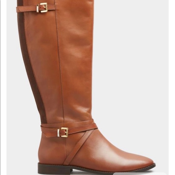 long tall sally Shoes - Long Tall Sally Tan Leather Riding Boots size 13